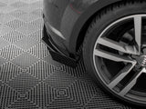 Street Pro Rear Side Splitters + Flaps compatible with Audi TT S Line 8S