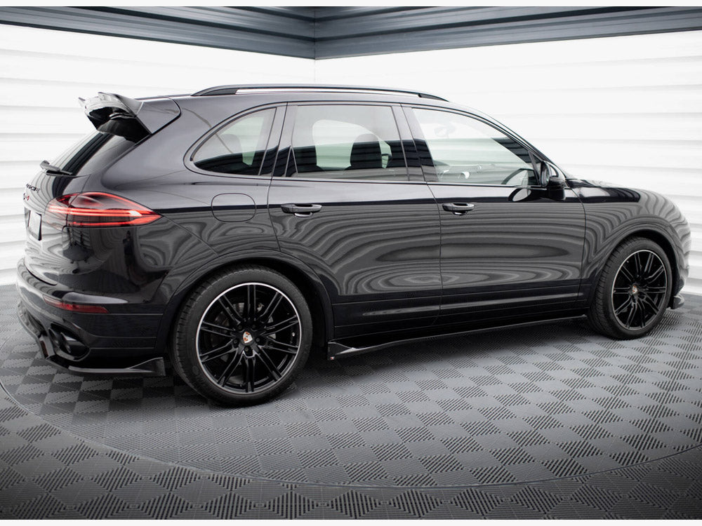 Side Skirts Diffusers compatible with Porsche Cayenne Mk2 Facelift