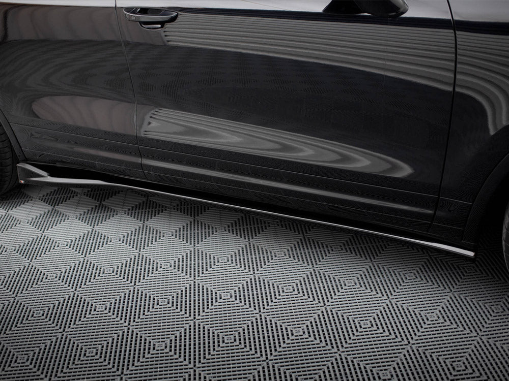 Side Skirts Diffusers compatible with Porsche Cayenne Mk2 Facelift