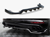 Rear Splitter (Vertical Bars) compatible with Porsche Cayenne Mk2 Facelift