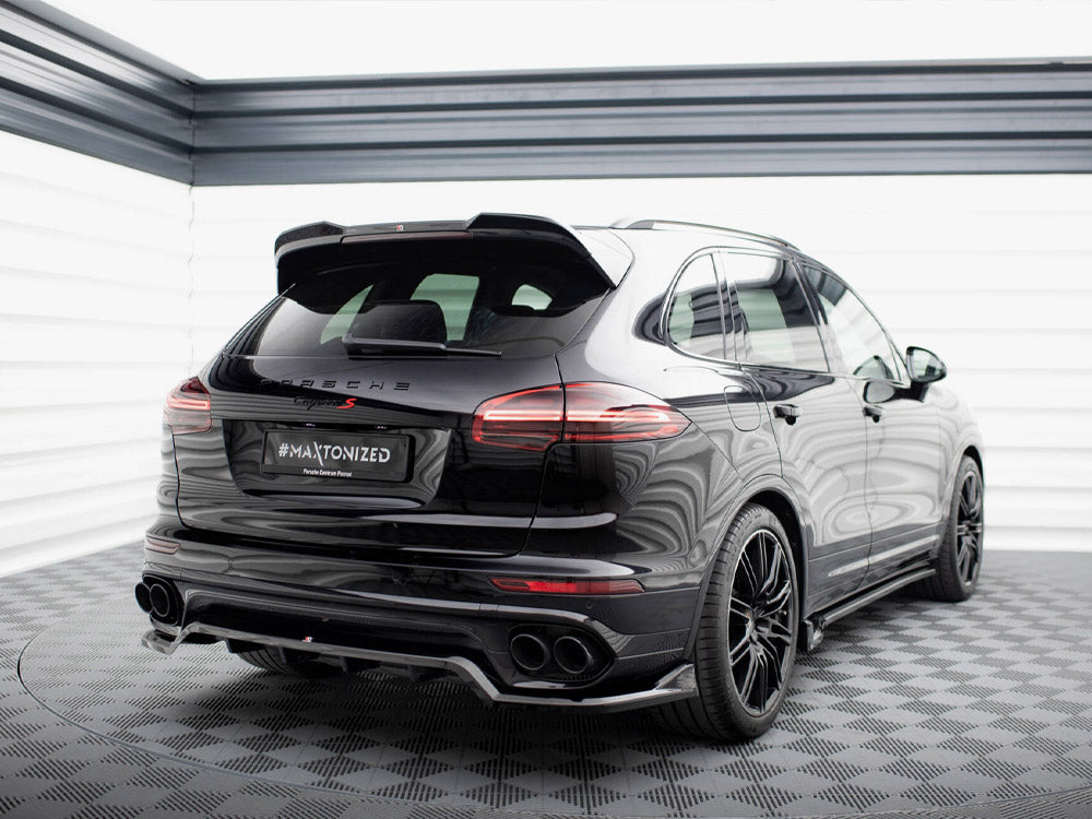 Rear Splitter (Vertical Bars) compatible with Porsche Cayenne Mk2 Facelift