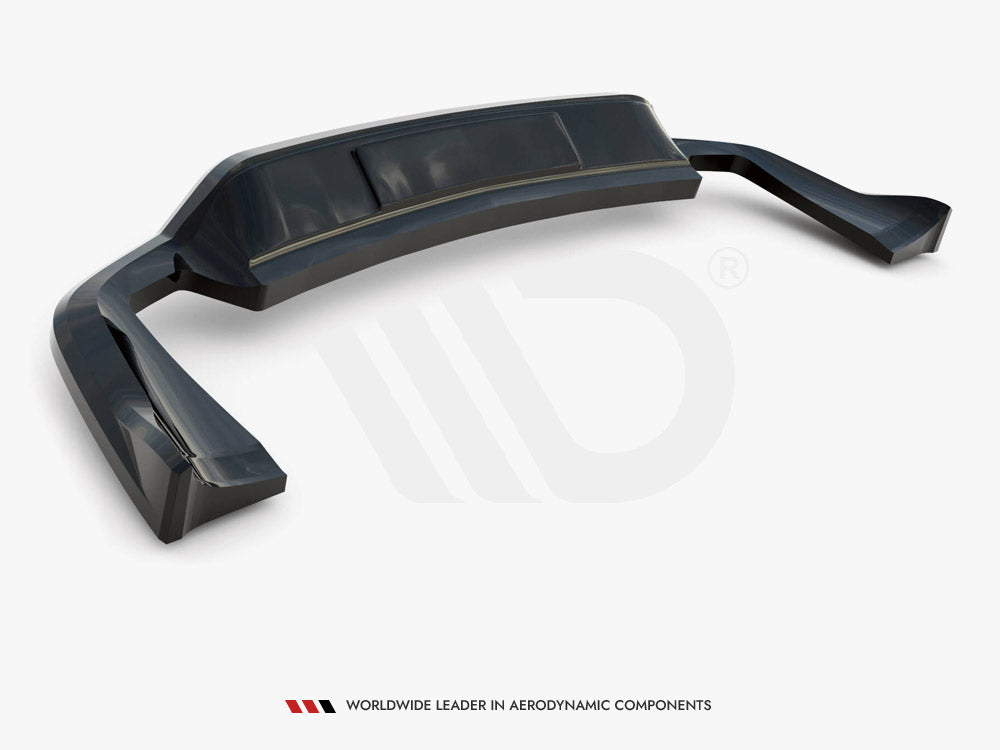 Rear Splitter (Vertical Bars) compatible with Porsche Cayenne Mk2 Facelift
