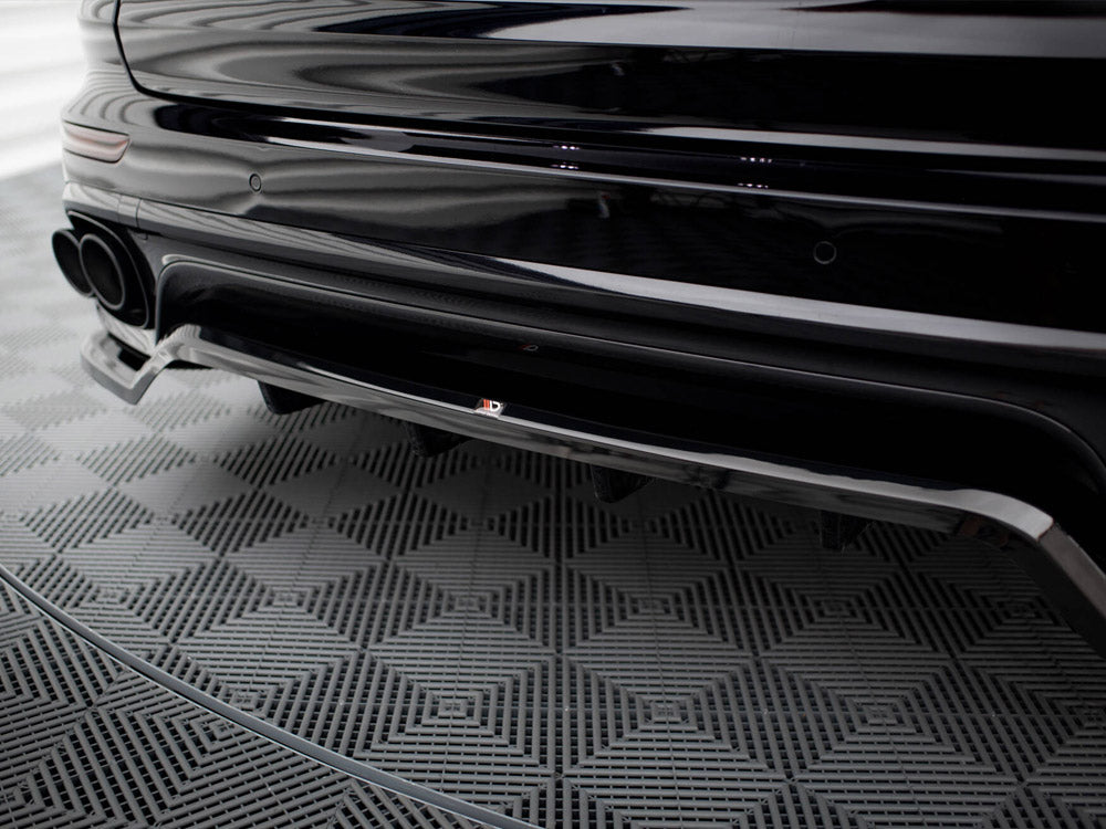 Rear Splitter (Vertical Bars) compatible with Porsche Cayenne Mk2 Facelift