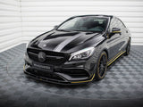 Street PRO Front Splitter compatible with Mercedes-AMG CLA 45 Aero C117 Facelift