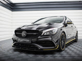 Street PRO Front Splitter compatible with Mercedes-AMG CLA 45 Aero C117 Facelift