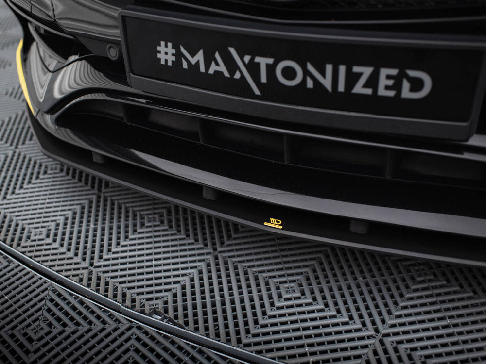 Street PRO Front Splitter compatible with Mercedes-AMG CLA 45 Aero C117 Facelift