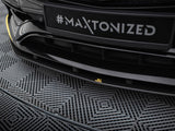 Street PRO Front Splitter compatible with Mercedes-AMG CLA 45 Aero C117 Facelift