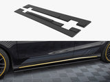 Street PRO Side Skirts Diffusers compatible with Mercedes-AMG CLA 45 C117 Facelift