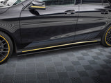 Street PRO Side Skirts Diffusers compatible with Mercedes-AMG CLA 45 C117 Facelift