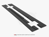 Street PRO Side Skirts Diffusers compatible with Mercedes-AMG CLA 45 C117 Facelift