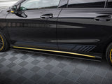 Street PRO Side Skirts Diffusers compatible with Mercedes-AMG CLA 45 C117 Facelift