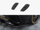 Street Pro Rear Side Splitters compatible with Mercedes-AMG CLA 45 C117 Facelift