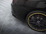 Street Pro Rear Side Splitters compatible with Mercedes-AMG CLA 45 C117 Facelift