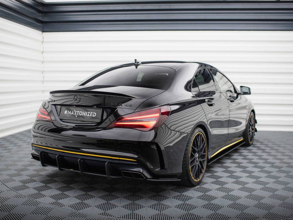 Street PRO Rear Diffuser compatible with Mercedes-AMG CLA 45 C117 Facelift