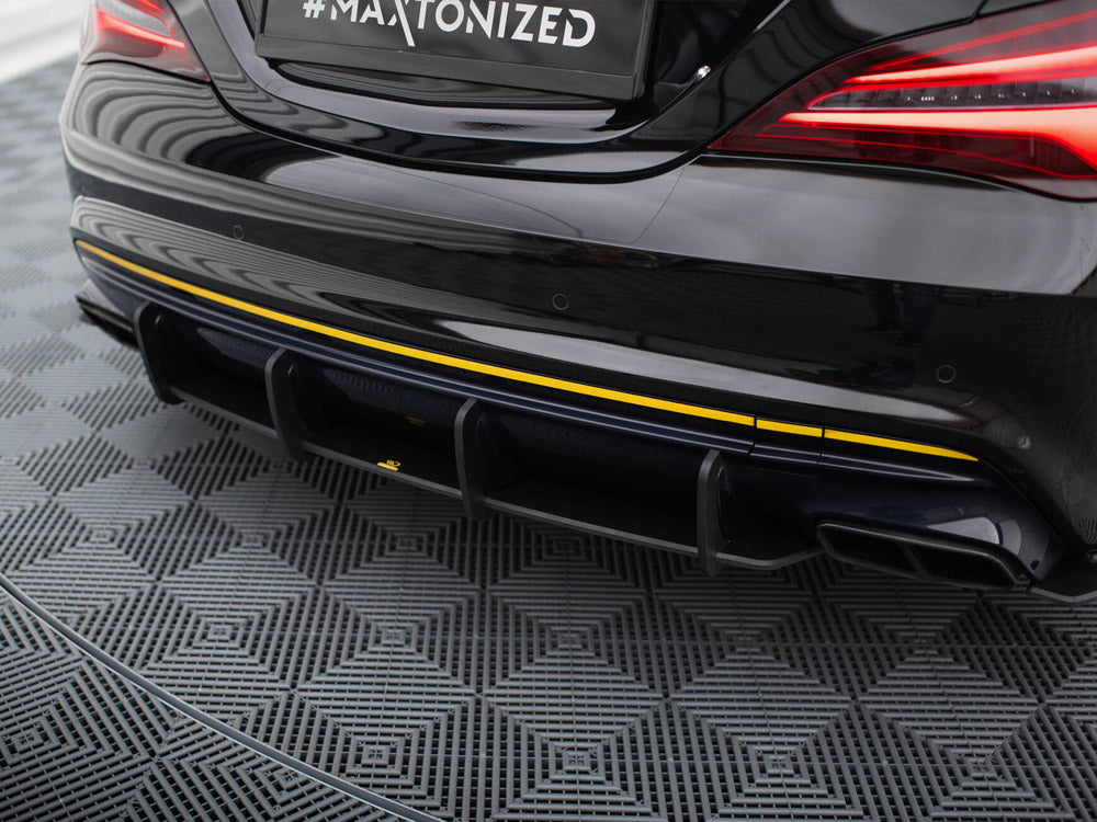 Street PRO Rear Diffuser compatible with Mercedes-AMG CLA 45 C117 Facelift