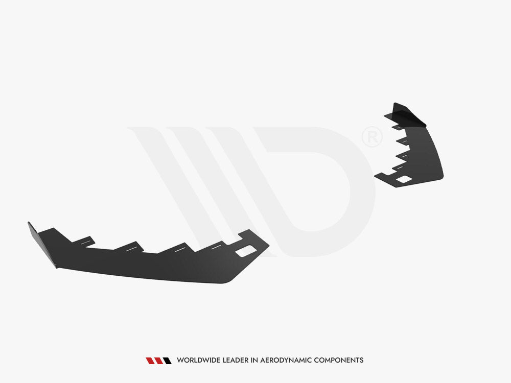 Front Flaps compatible with Mercedes-AMG CLA 45 Aero C117 Facelift