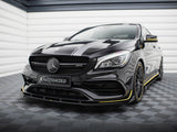 Front Flaps compatible with Mercedes-AMG CLA 45 Aero C117 Facelift