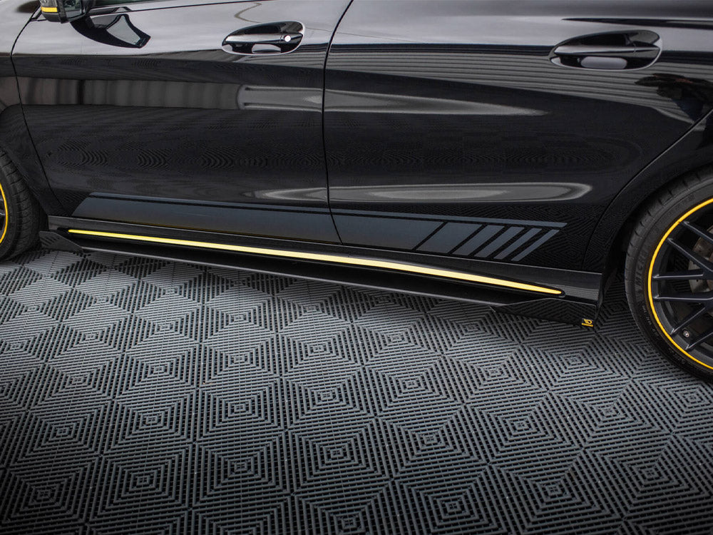 Side Flaps compatible with Mercedes-AMG CLA 45 C117 Facelift