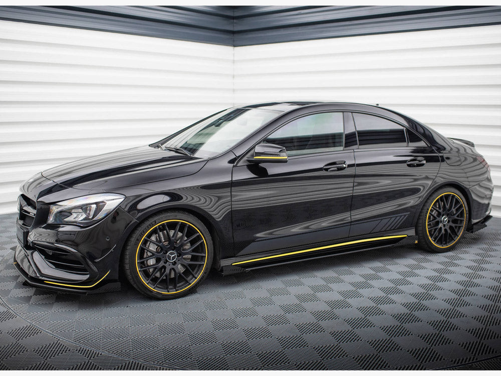 Side Flaps compatible with Mercedes-AMG CLA 45 C117 Facelift