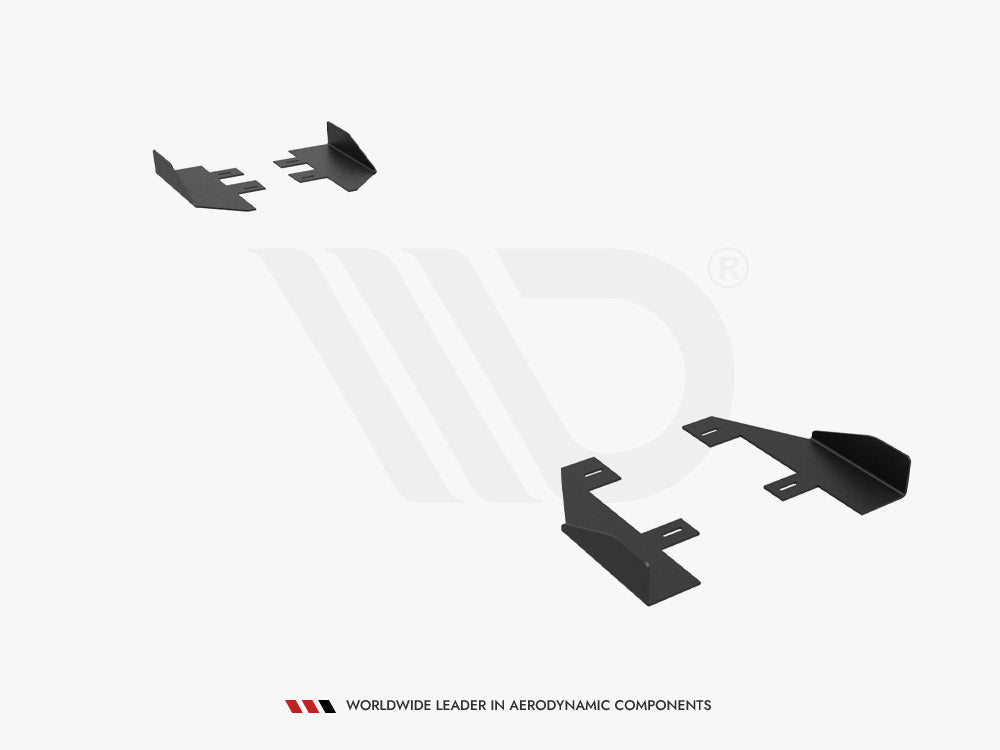Side Flaps compatible with Mercedes-AMG CLA 45 C117 Facelift