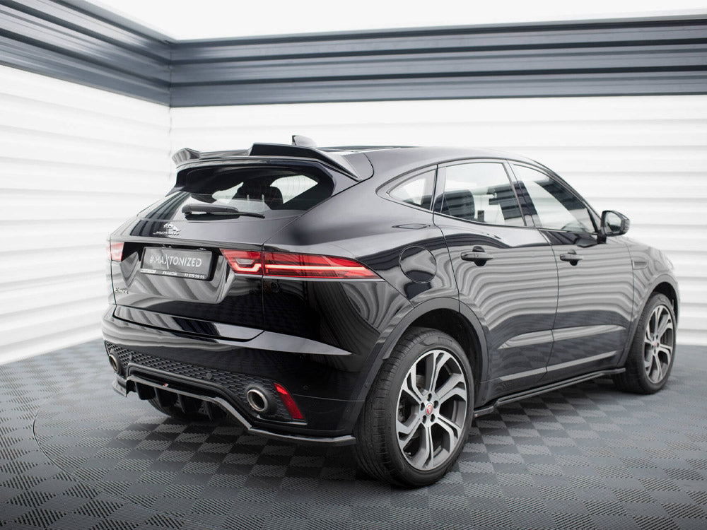 Rear Splitter (Vertical Bars) compatible with Jaguar E-Pace R-Dynamic Mk1