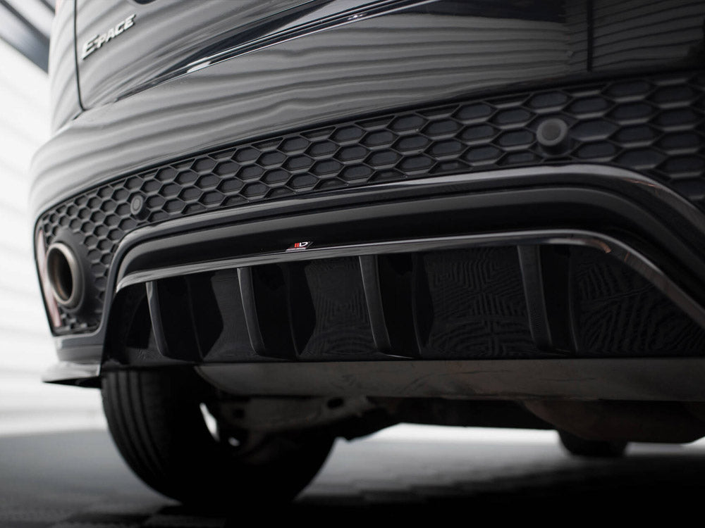 Rear Splitter (Vertical Bars) compatible with Jaguar E-Pace R-Dynamic Mk1