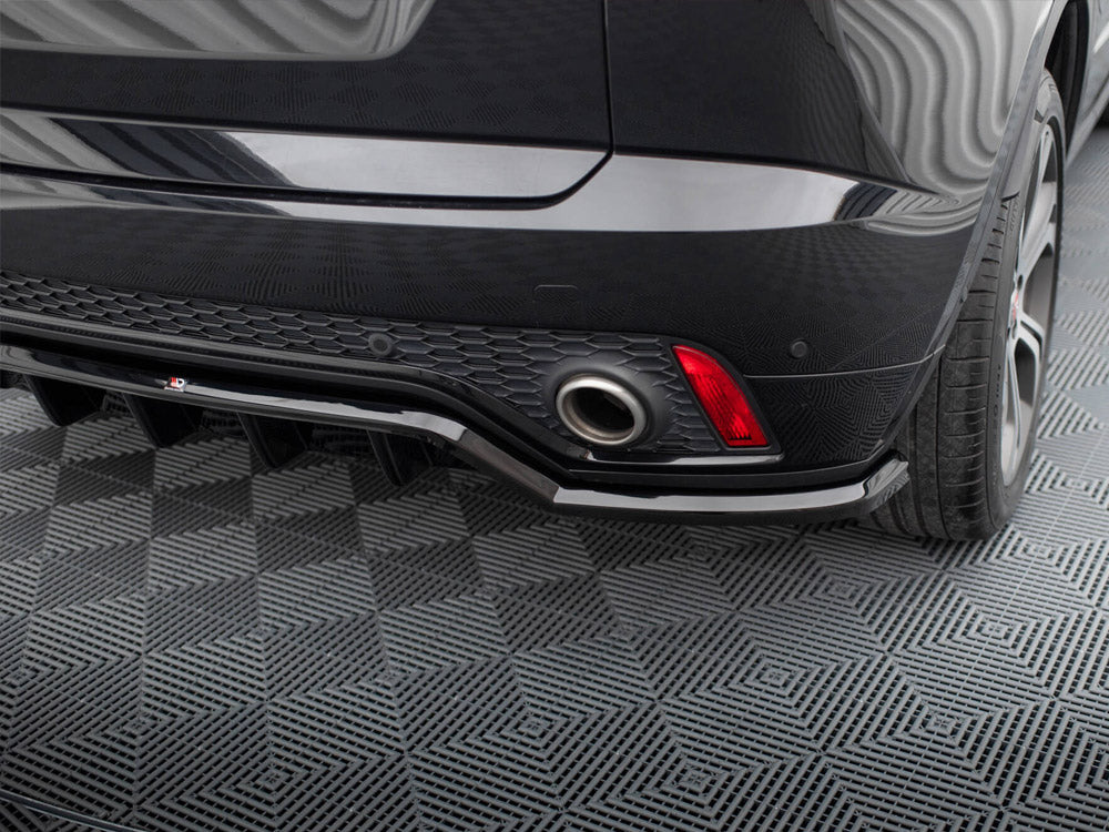 Rear Splitter (Vertical Bars) compatible with Jaguar E-Pace R-Dynamic Mk1