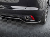 Rear Splitter (Vertical Bars) compatible with Jaguar E-Pace R-Dynamic Mk1