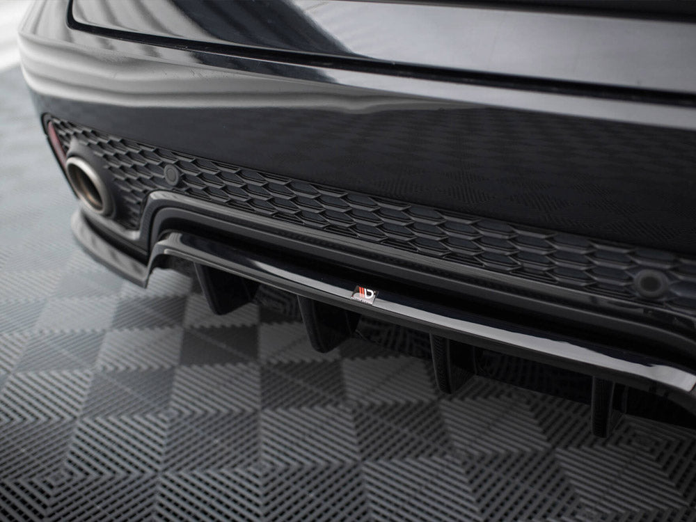 Rear Splitter (Vertical Bars) compatible with Jaguar E-Pace R-Dynamic Mk1