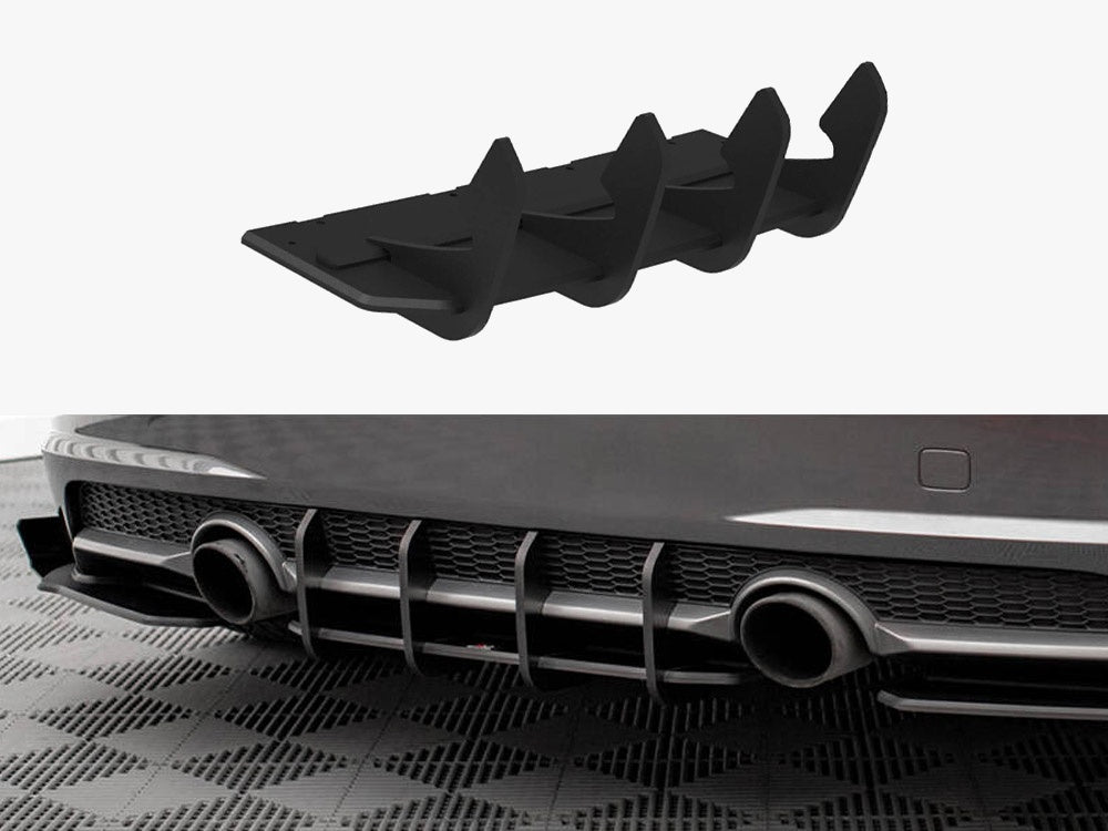 Street PRO Rear Diffuser compatible with Audi TT S Line 8S