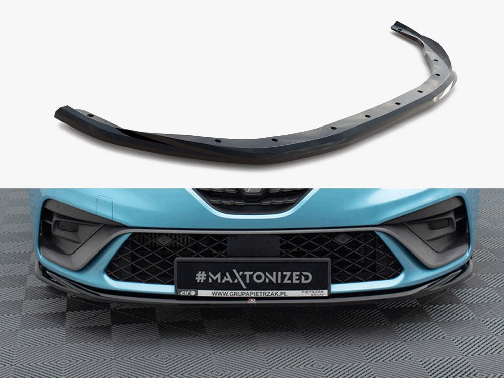 Front Splitter V.2 compatible with Renault Clio R.S. Line Mk5