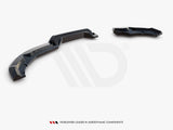 Rear Splitter (Vertical Bars) compatible with Renault Clio R.S. Line Mk5