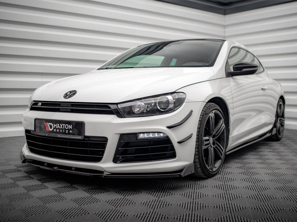 Front Splitter V.3 + Flaps compatible with Volkswagen Scirocco R Mk3