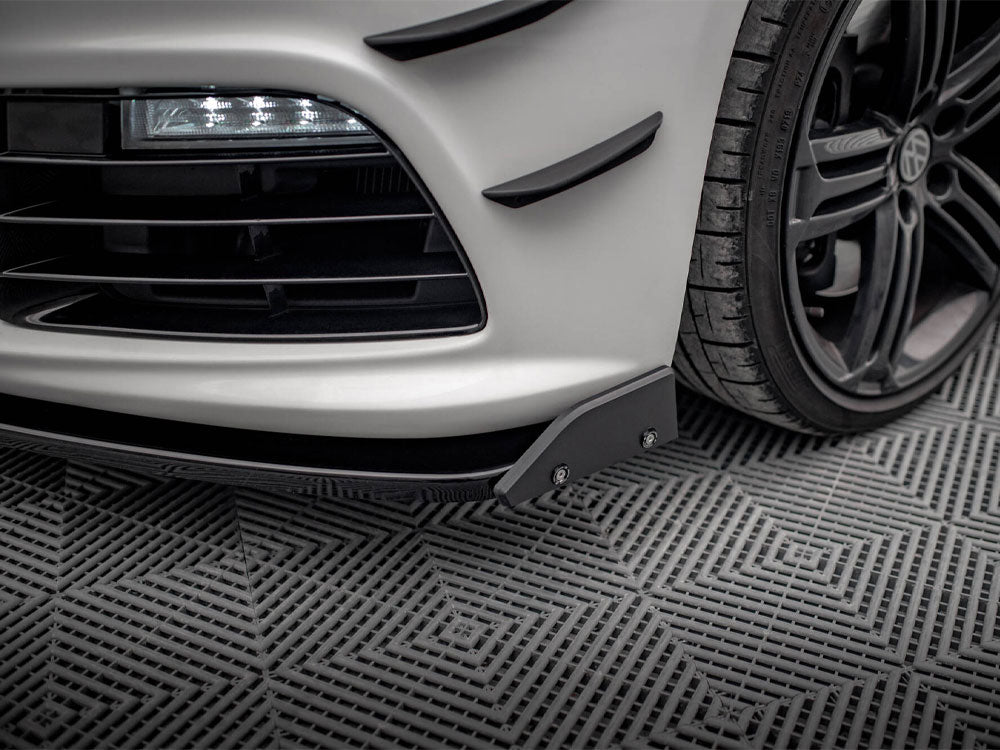 Front Splitter V.3 + Flaps compatible with Volkswagen Scirocco R Mk3