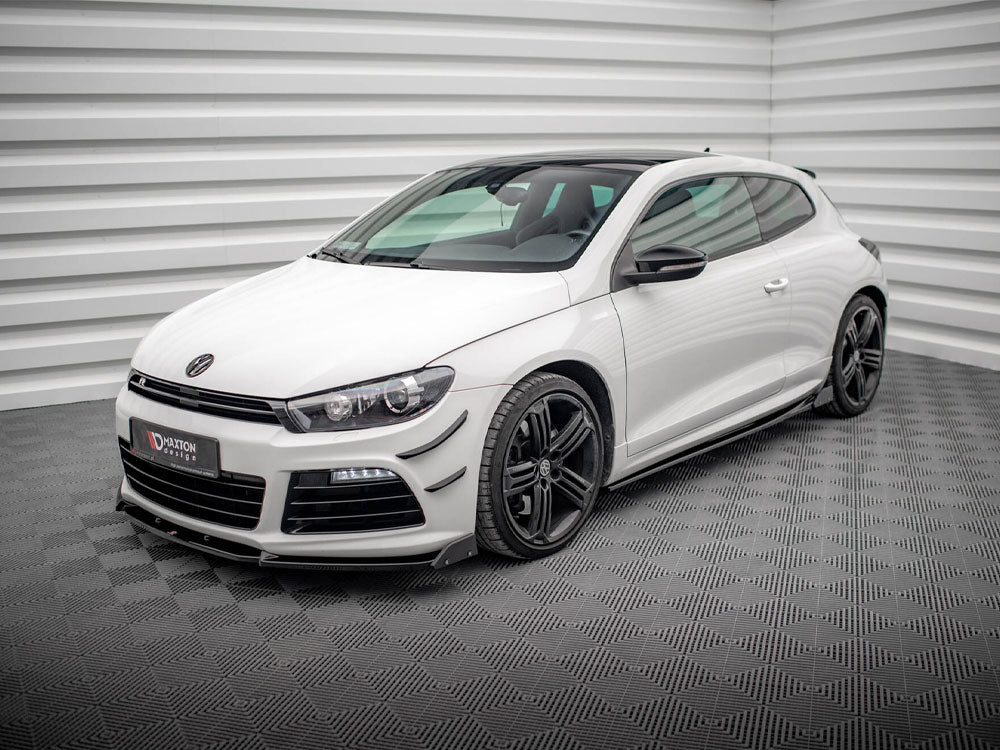 Side Skirts Diffusers V.2 + Flaps compatible with Volkswagen Scirocco R Mk3