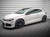 Side Skirts Diffusers V.2 + Flaps compatible with Volkswagen Scirocco R Mk3