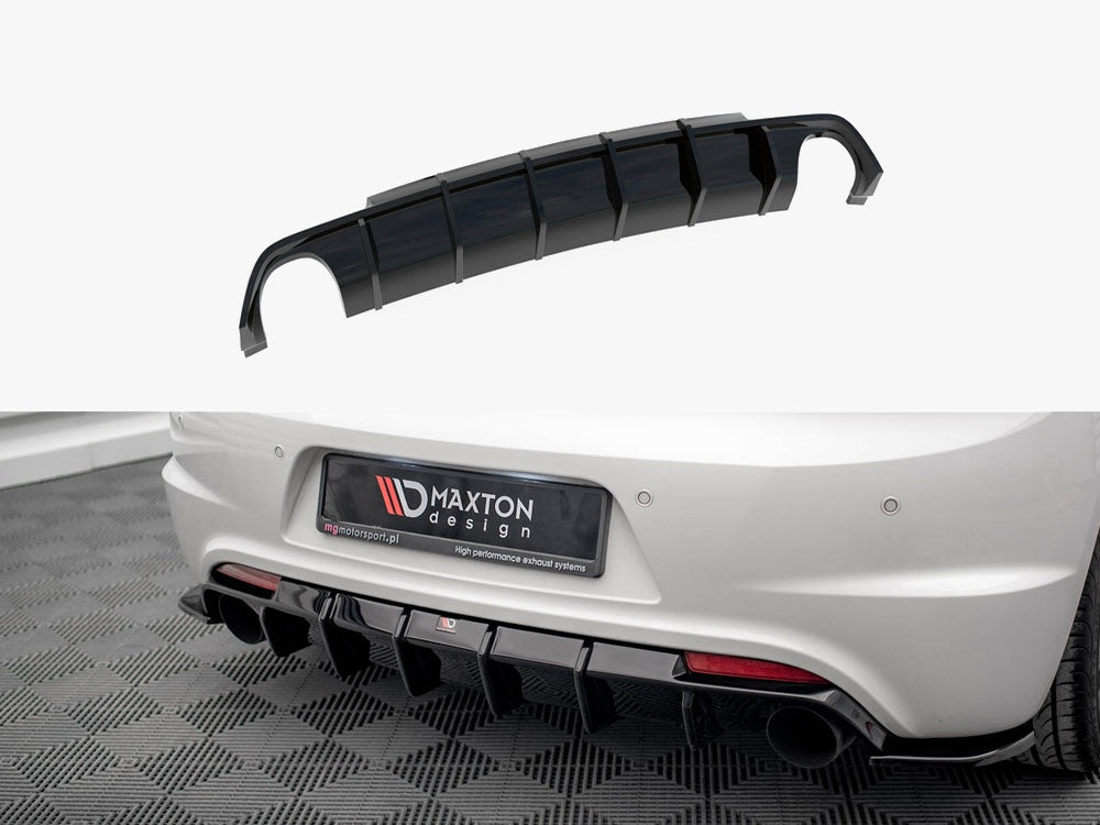 Rear Valance V.1 compatible with Volkswagen Scirocco R Mk3