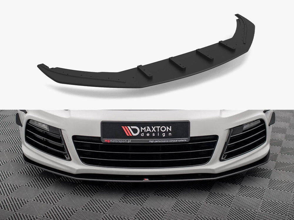 Street PRO Front Splitter compatible with Volkswagen Scirocco R Mk3