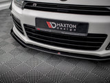 Street PRO Front Splitter + Flaps compatible with Volkswagen Scirocco R Mk3
