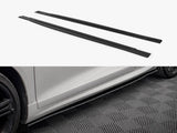Street PRO Side Skirts Diffusers compatible with Volkswagen Scirocco R Mk3