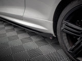 Street PRO Side Skirts Diffusers + Flaps compatible with Volkswagen Scirocco R Mk3