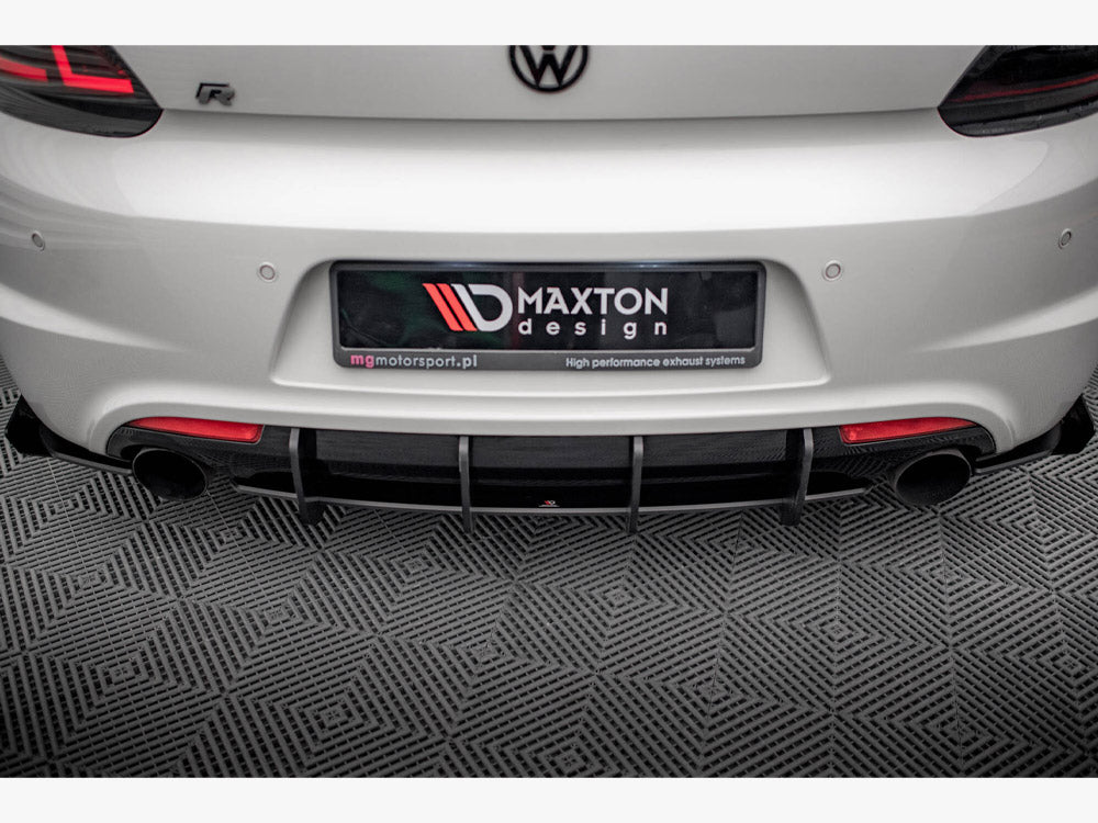 Street PRO Rear Diffuser compatible with Volkswagen Scirocco R Mk3