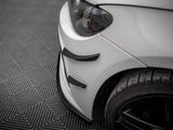 Front Bumper Wings (Canards) compatible with Volkswagen Scirocco R Mk3