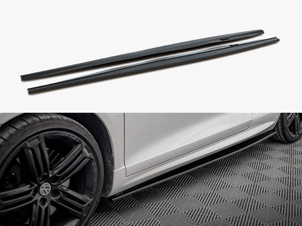 Side Skirts Diffusers V.1 compatible with Volkswagen Scirocco R Mk3