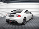 Rear Side Splitters V.1 compatible with Subaru BRZ Mk1 / Mk1 Facelift - Carbon Look