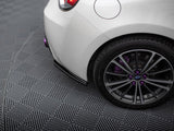Rear Side Splitters V.1 compatible with Subaru BRZ Mk1 / Mk1 Facelift - Carbon Look