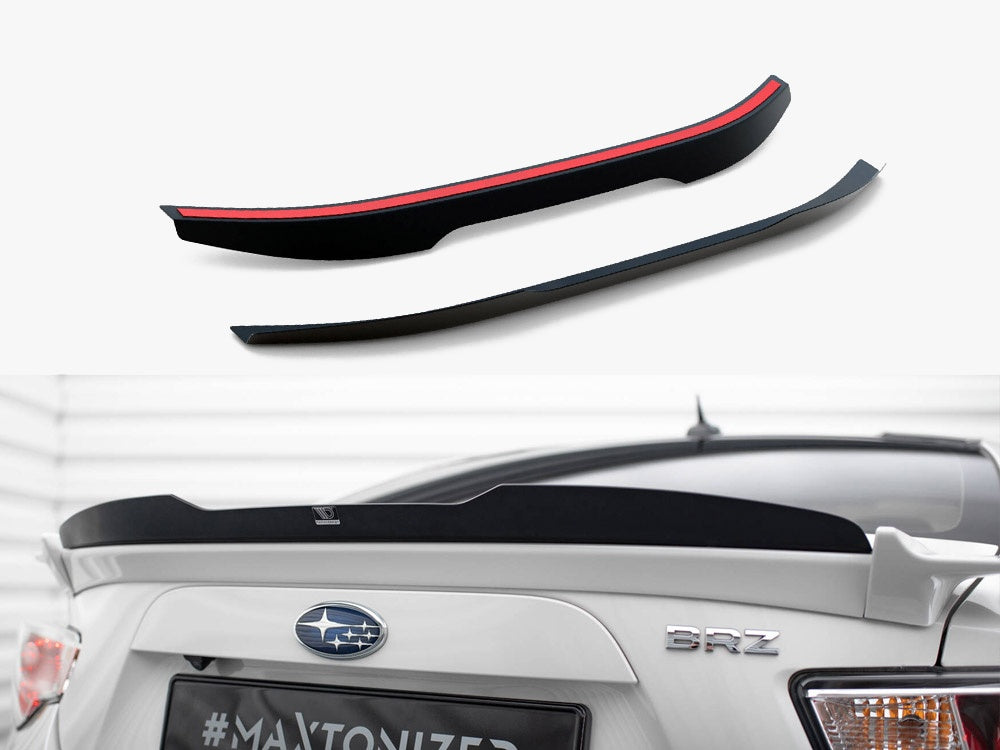 Spoiler CAP V.1 compatible with Subaru BRZ - Carbon Look