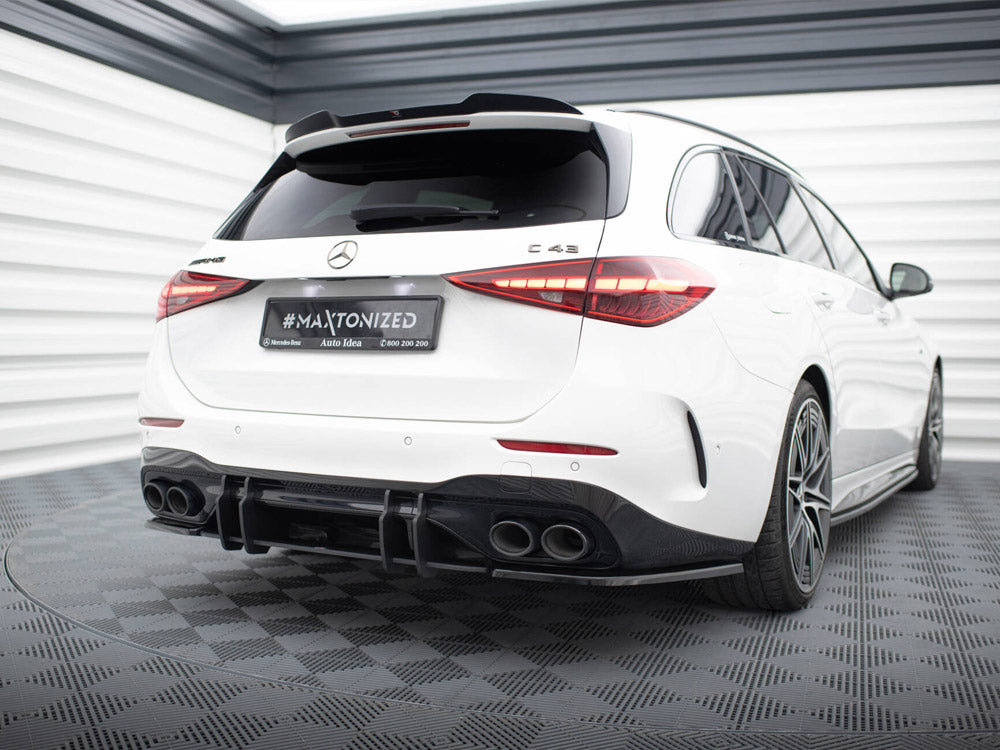 Street PRO Rear Diffuser compatible with Mercedes-AMG C 43 W206