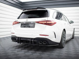 Street PRO Rear Diffuser compatible with Mercedes-AMG C 43 W206