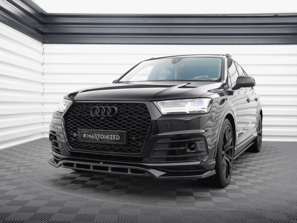 Front Splitter V.2 compatible with Audi SQ7 / Q7 S Line Mk2